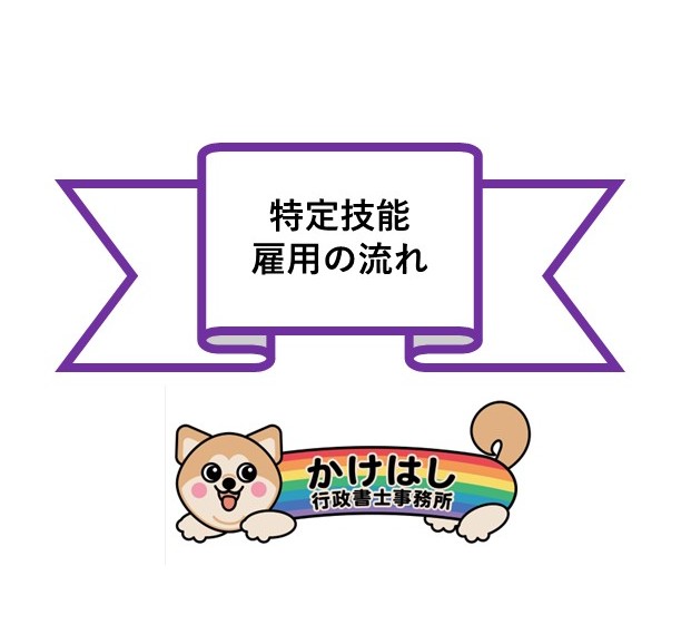 特定技能・雇用の流れ